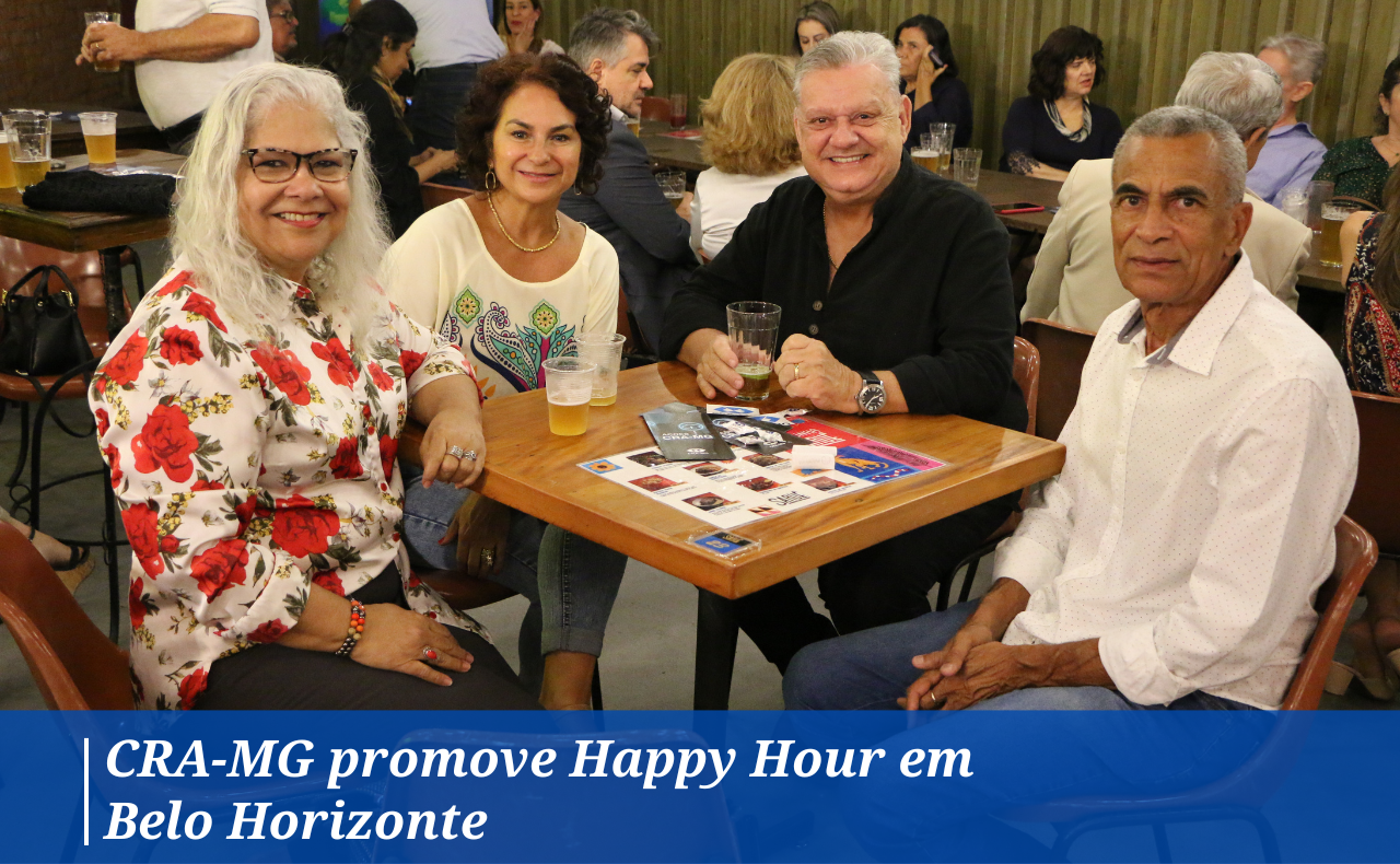Leia mais sobre o artigo Happy Hour do CRA-MG proporciona diversão e networking